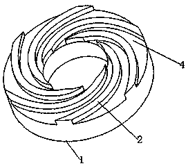 Swirl generator with submersed nozzle, tundish and application