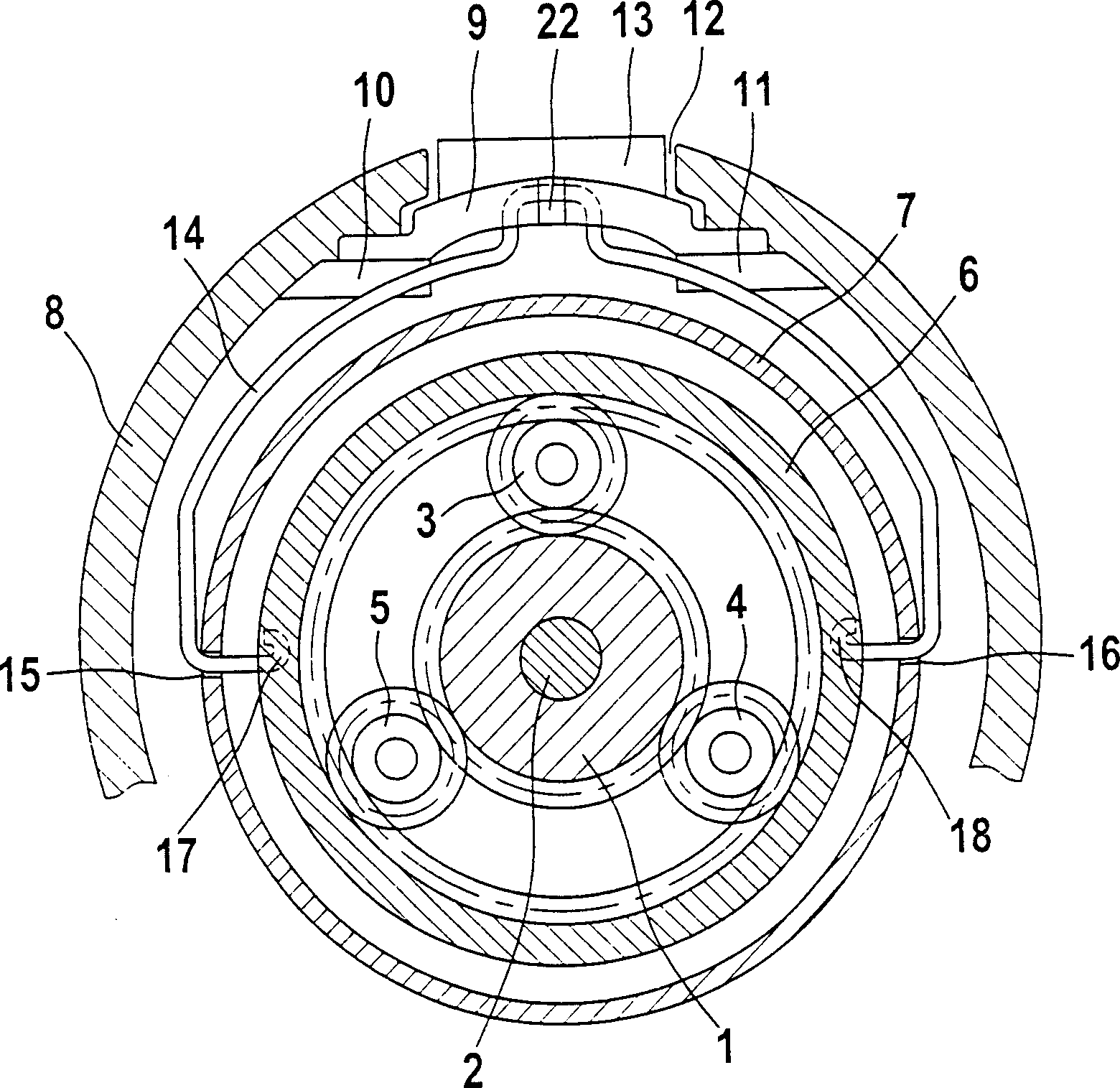 Two-stage speed variator device for converting electric tool