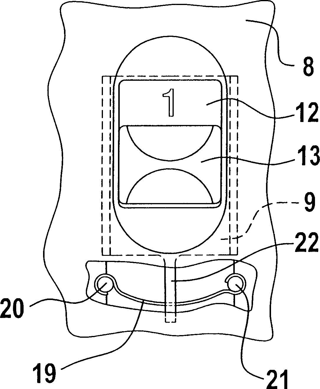 Two-stage speed variator device for converting electric tool