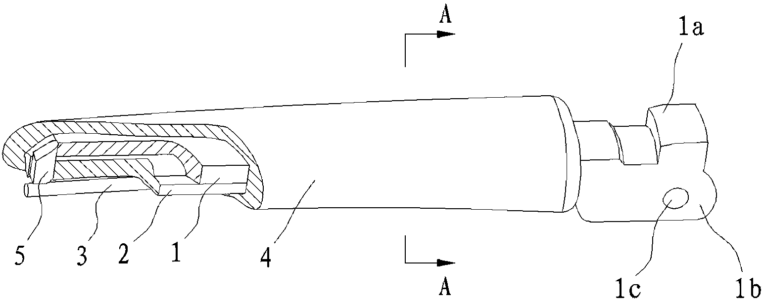 Gripper jaw used for heat setting cutter