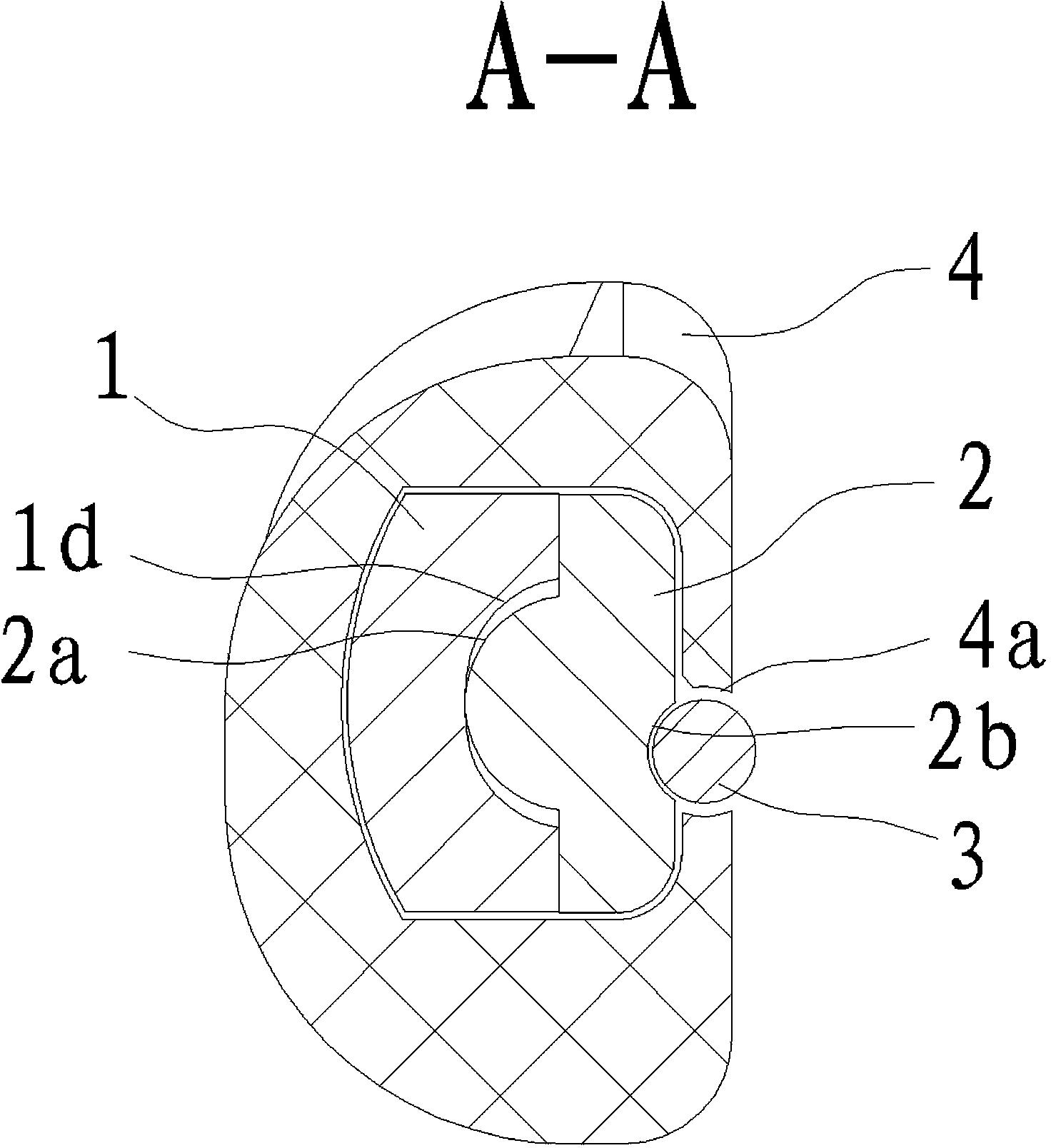 Gripper jaw used for heat setting cutter