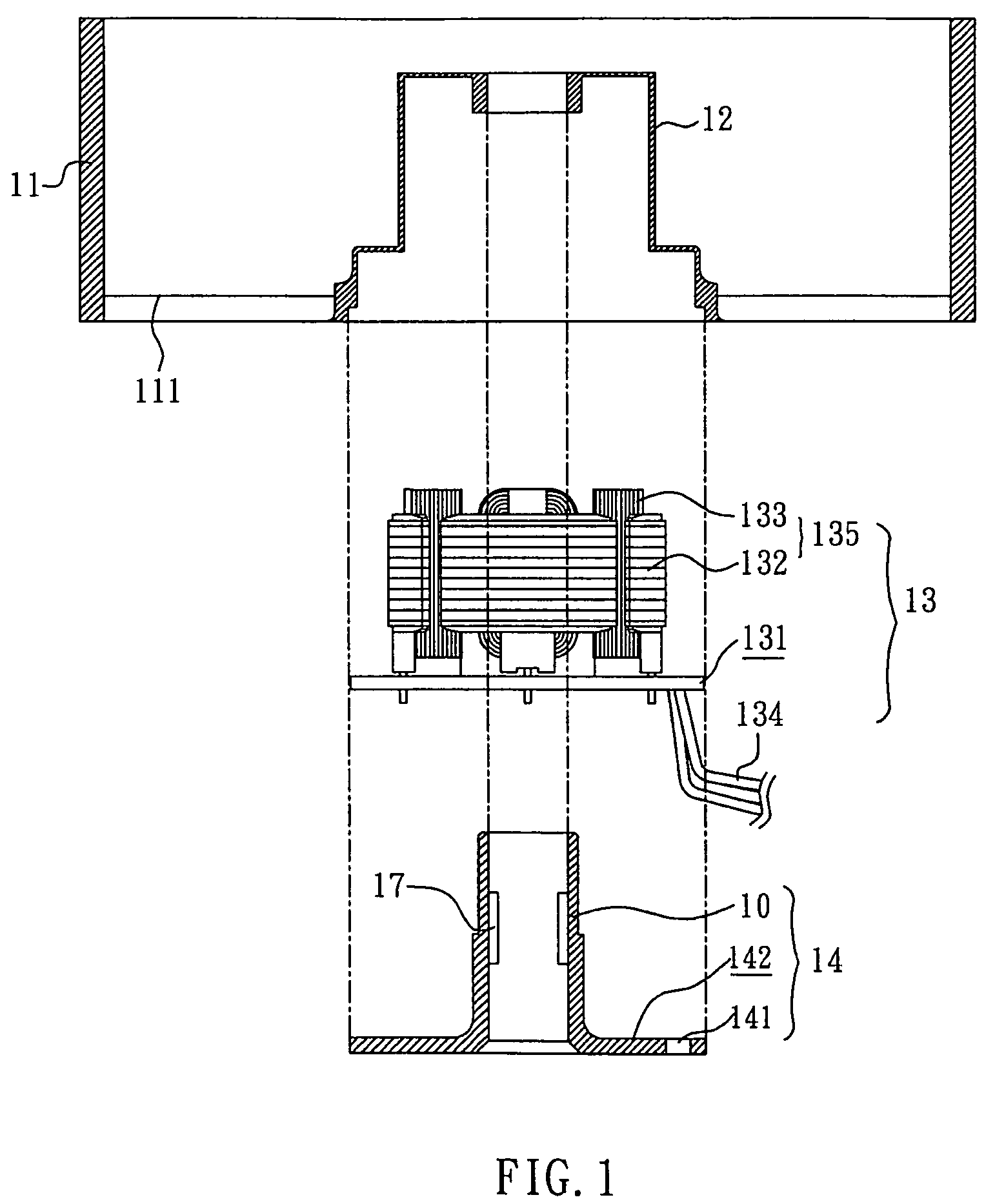 Fan and motor thereof