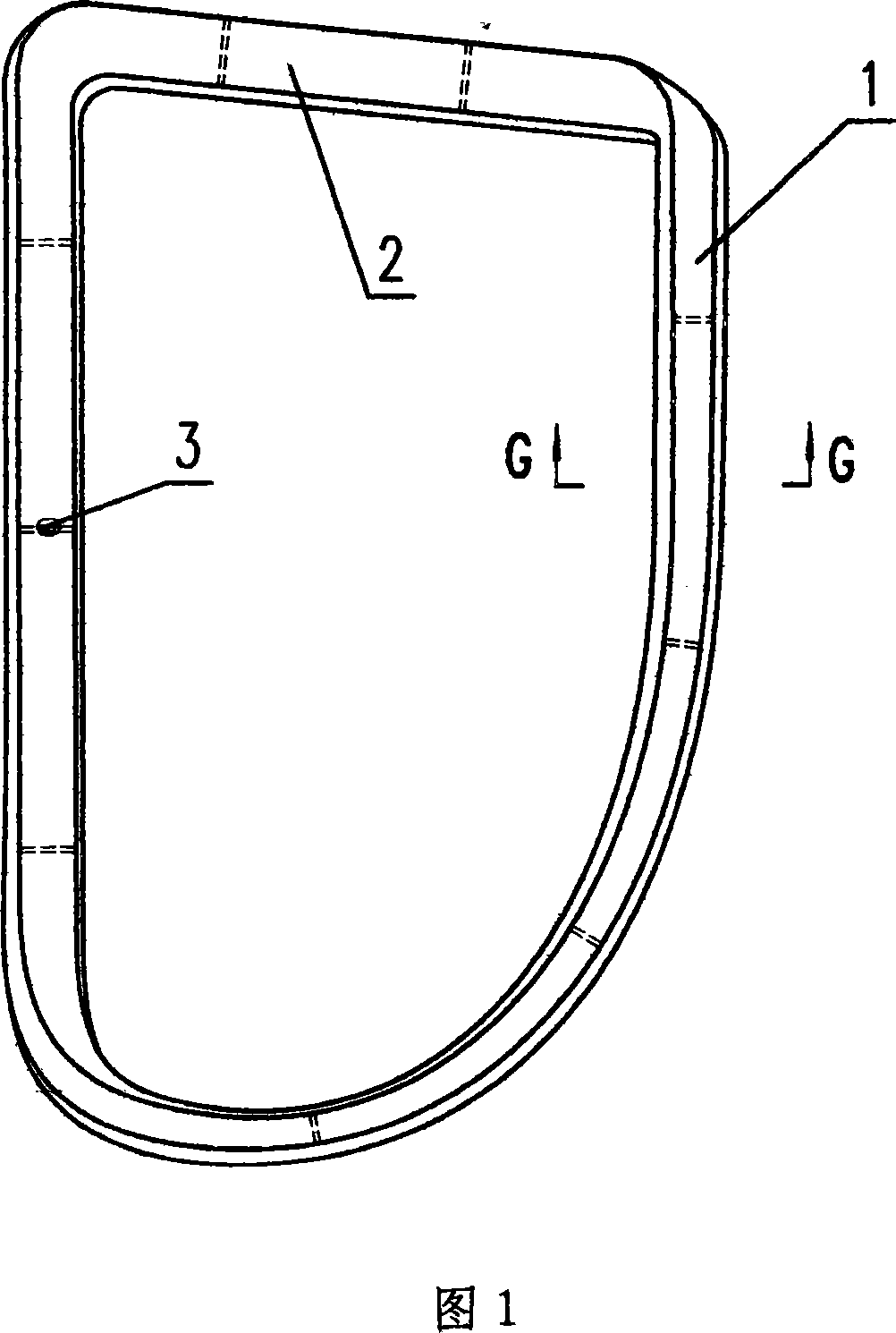 Airplane intake lip