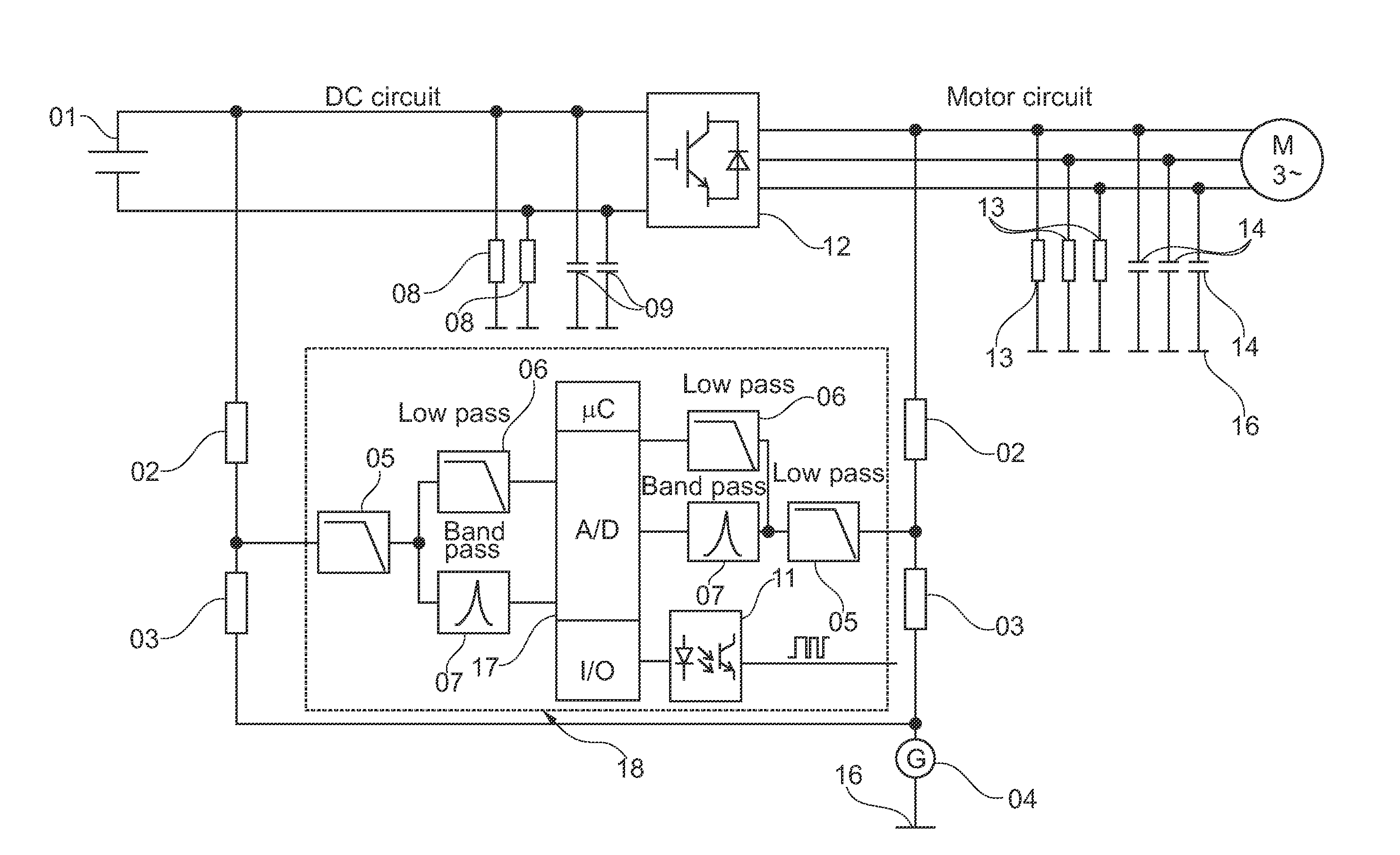 Method and device for monitoring the insulation of ungrounded DC and ac voltage networks