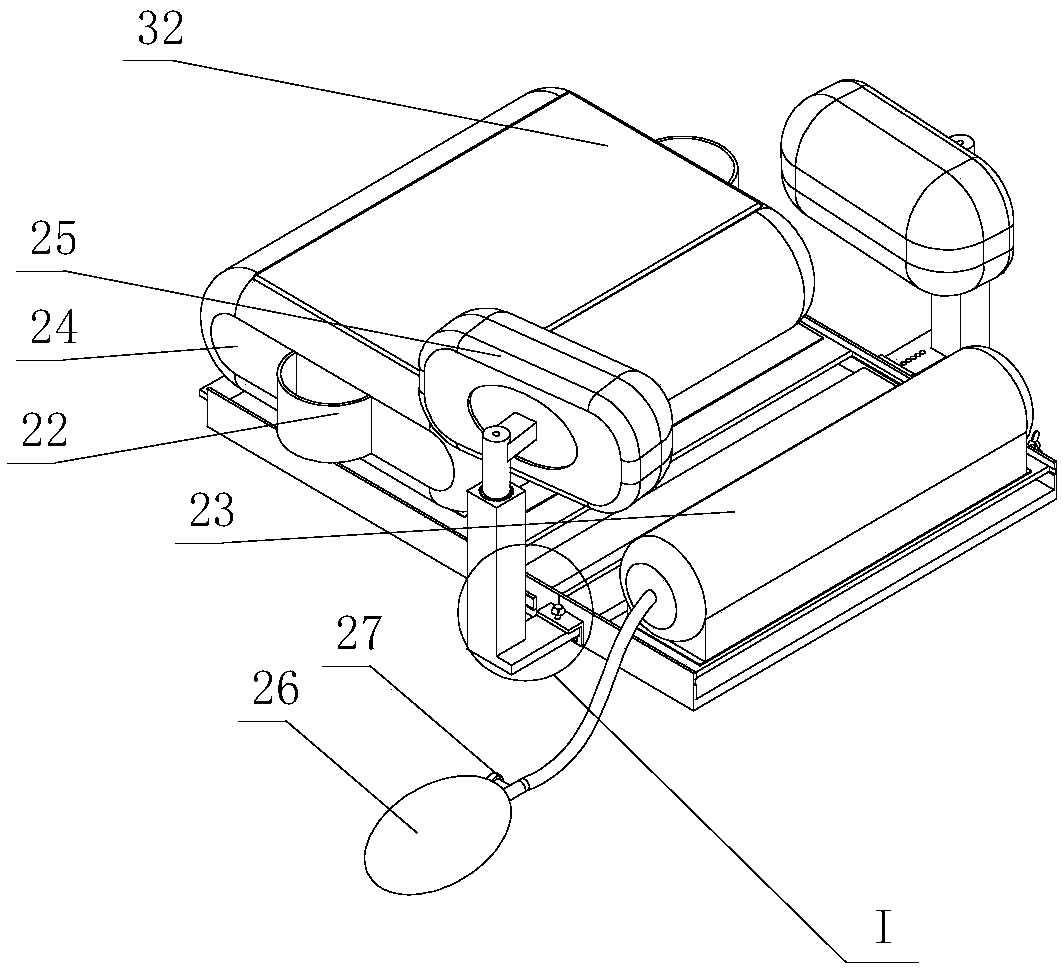 Multifunctional medical pillow used after fracture of cervical vertebrae and neck operation