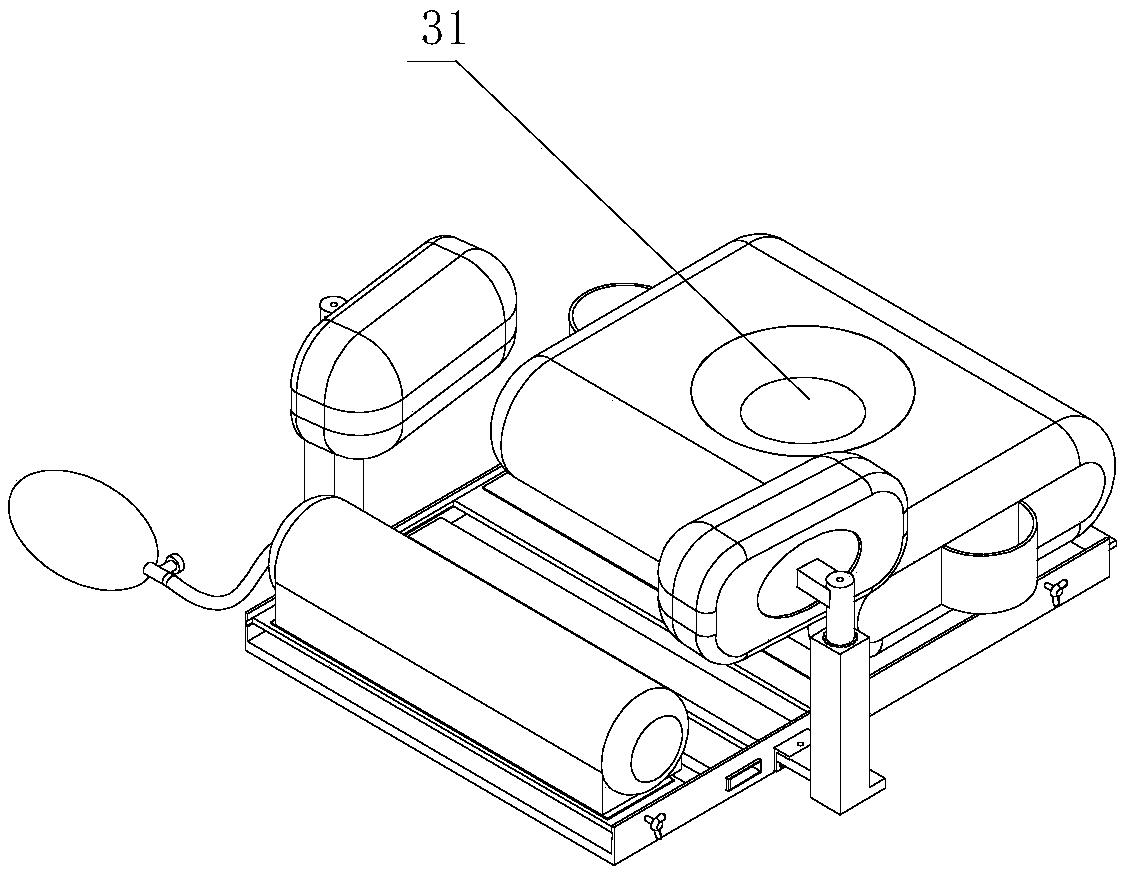 Multifunctional medical pillow used after fracture of cervical vertebrae and neck operation