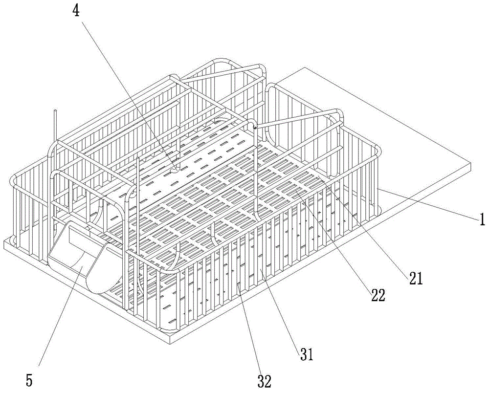 Zero-emission ecological obstetric table for sow