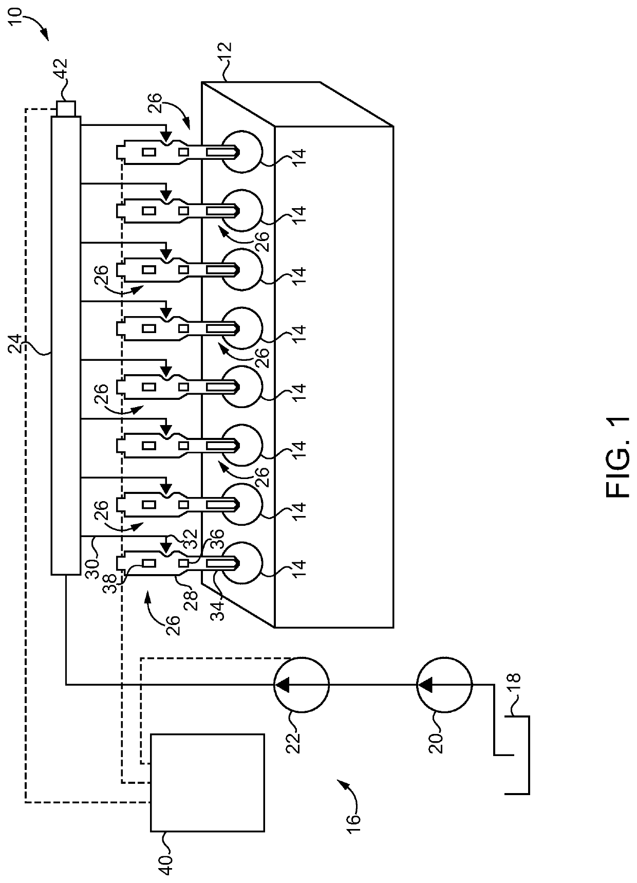 Flexible rate shape common rail fuel system and fuel injector for same