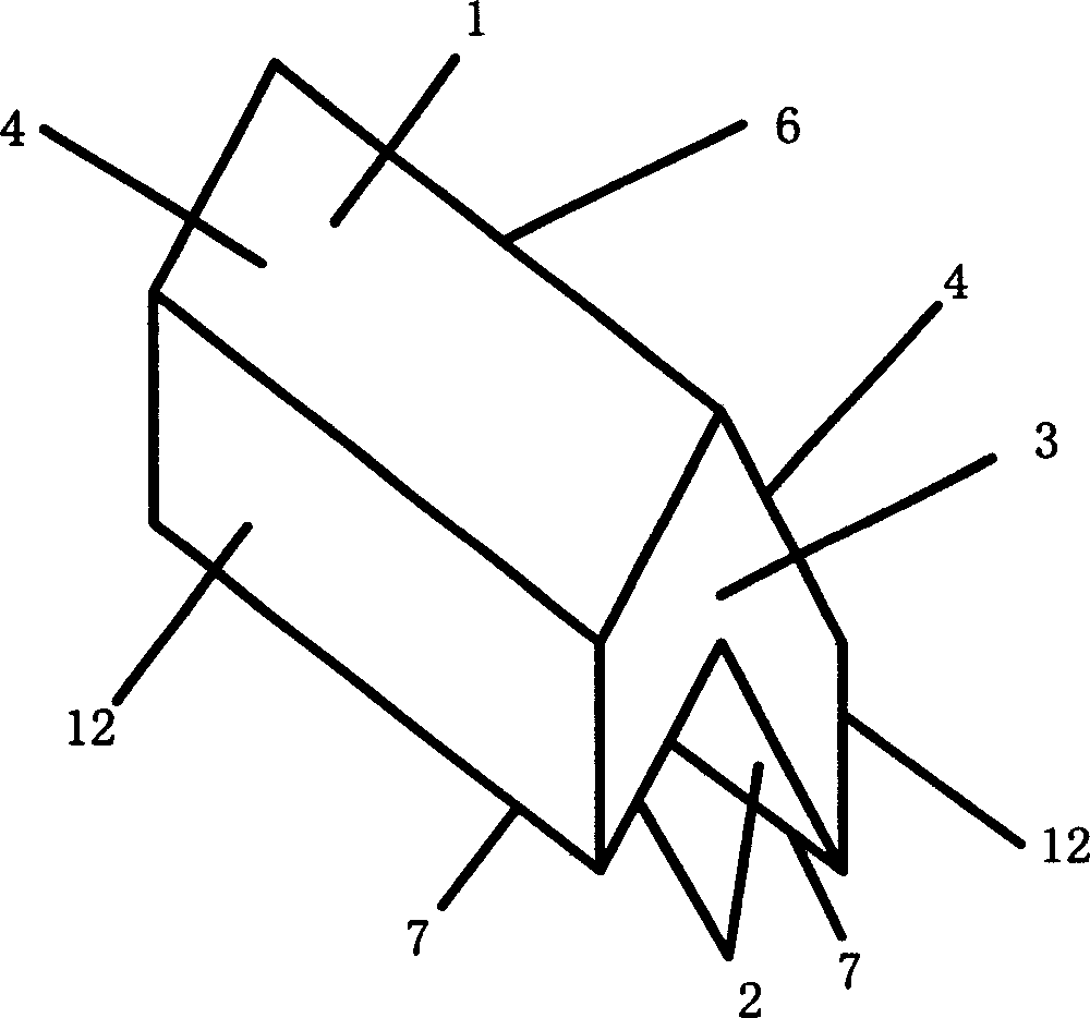 Permeable soil keeping wall and its use