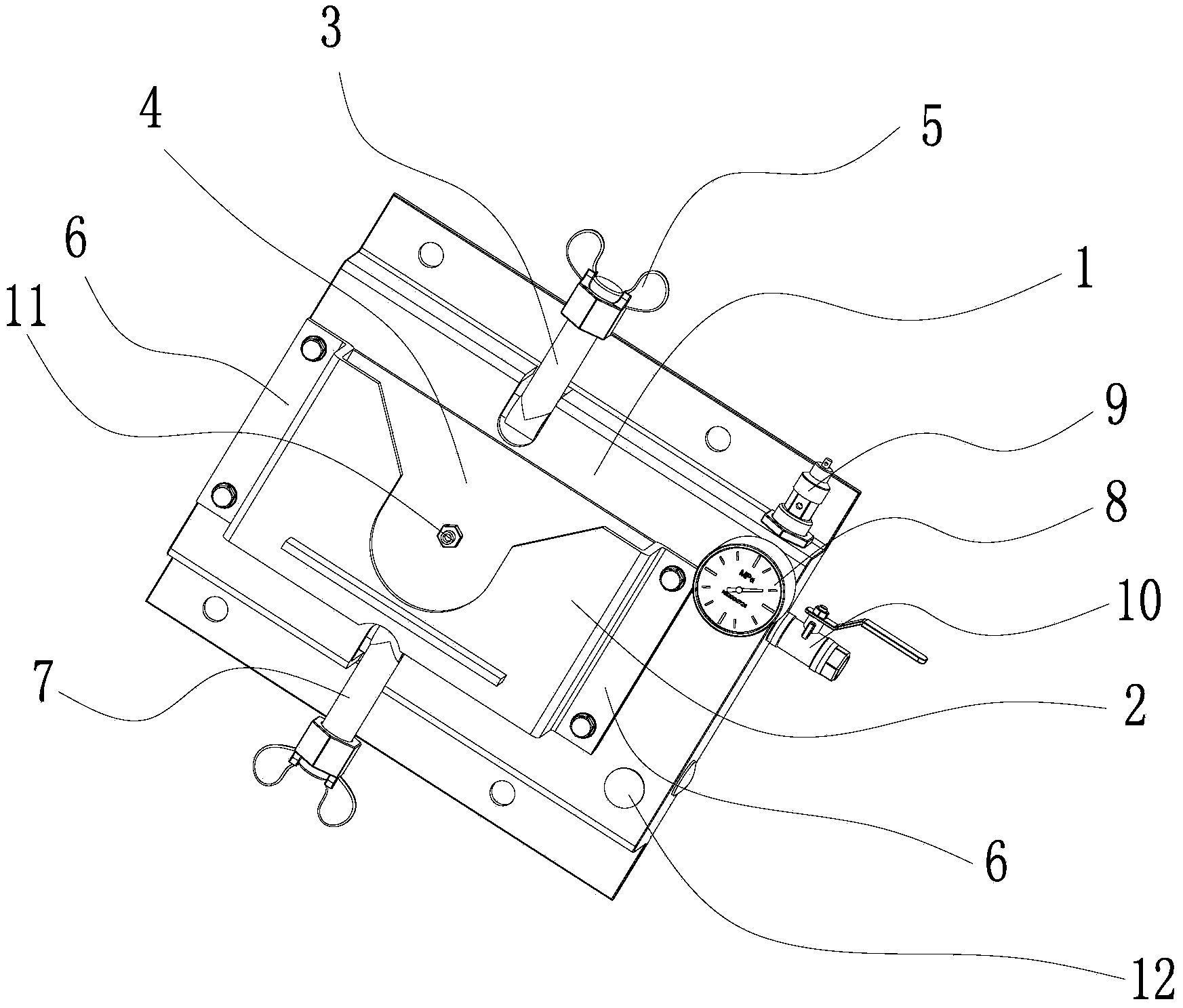 Stopping machine special for low-temperature tanker loading and unloading arm