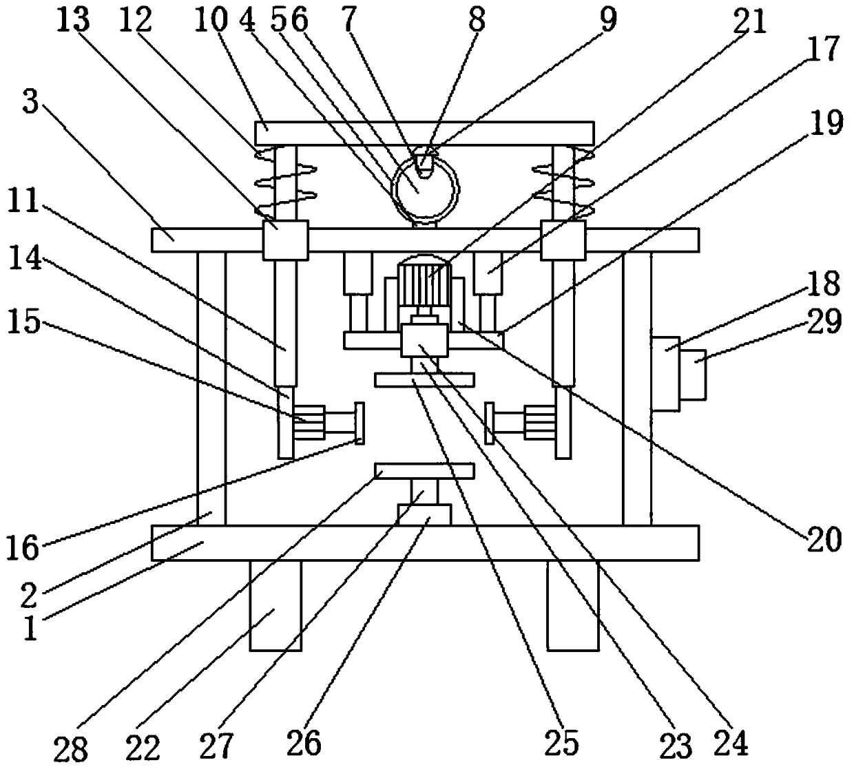 Multi-direction component grinding device