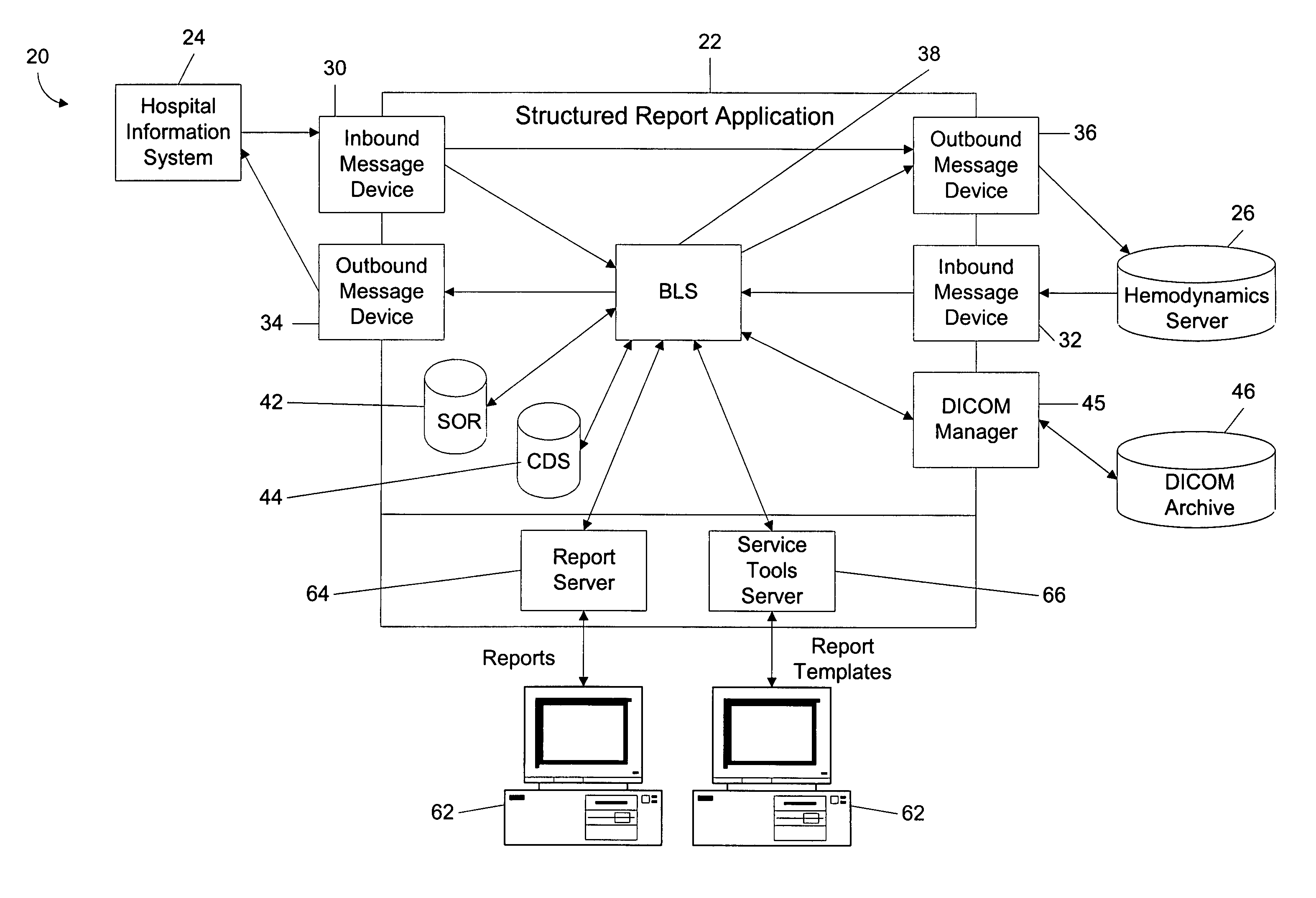 Generalized approach to structured medical reporting