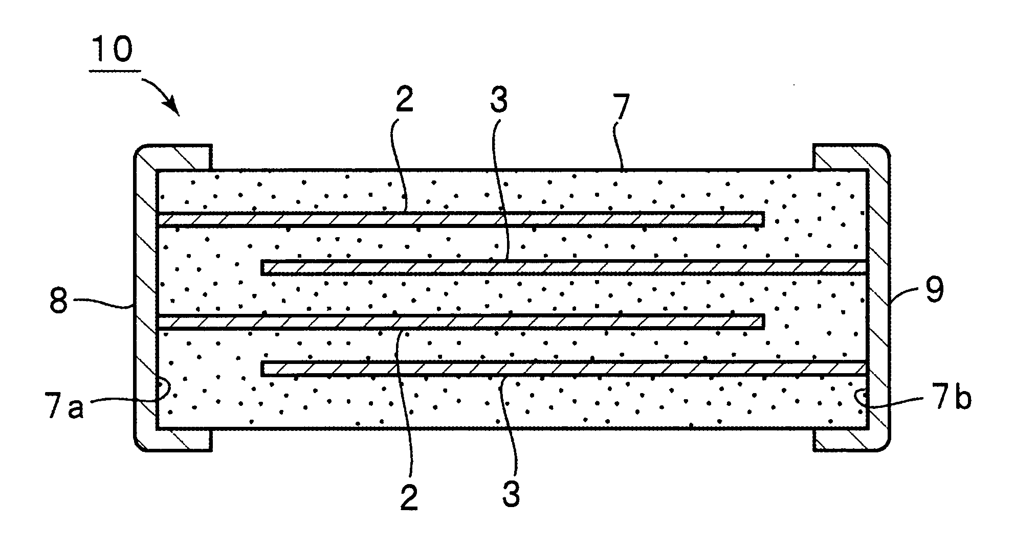 Porcelain composition for varistor and varistor