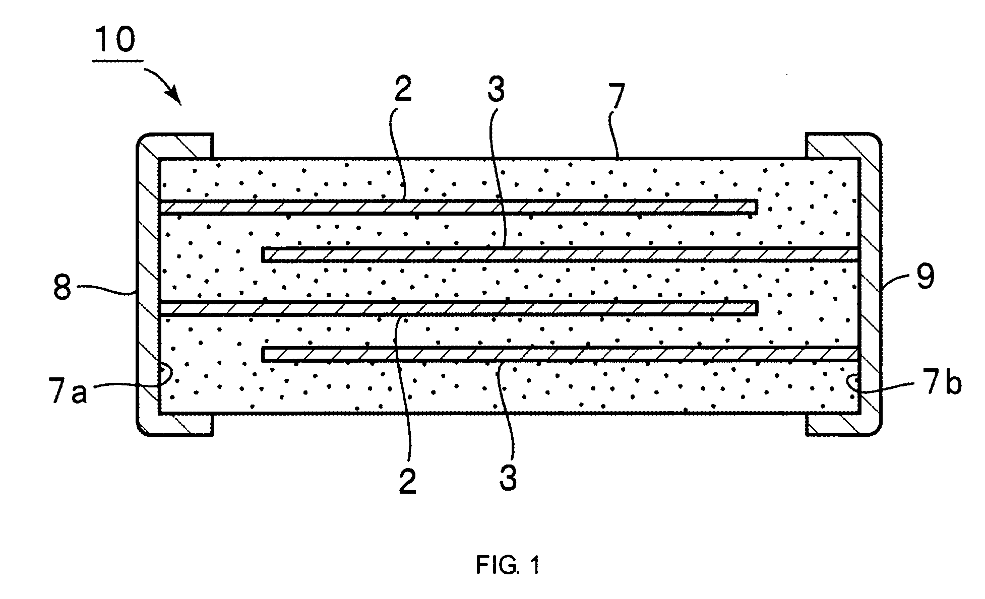 Porcelain composition for varistor and varistor