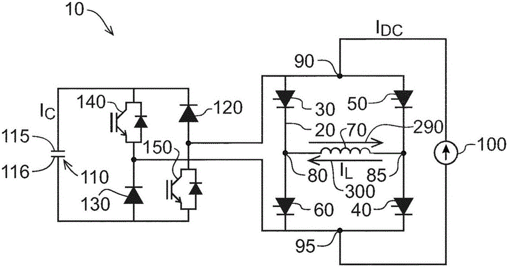 A high efficiency commutation circuit