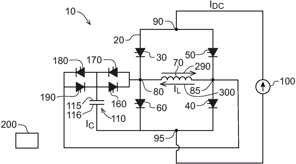 A high efficiency commutation circuit