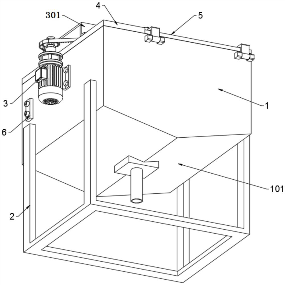 A vibrating screen type edible fungus cleaning equipment