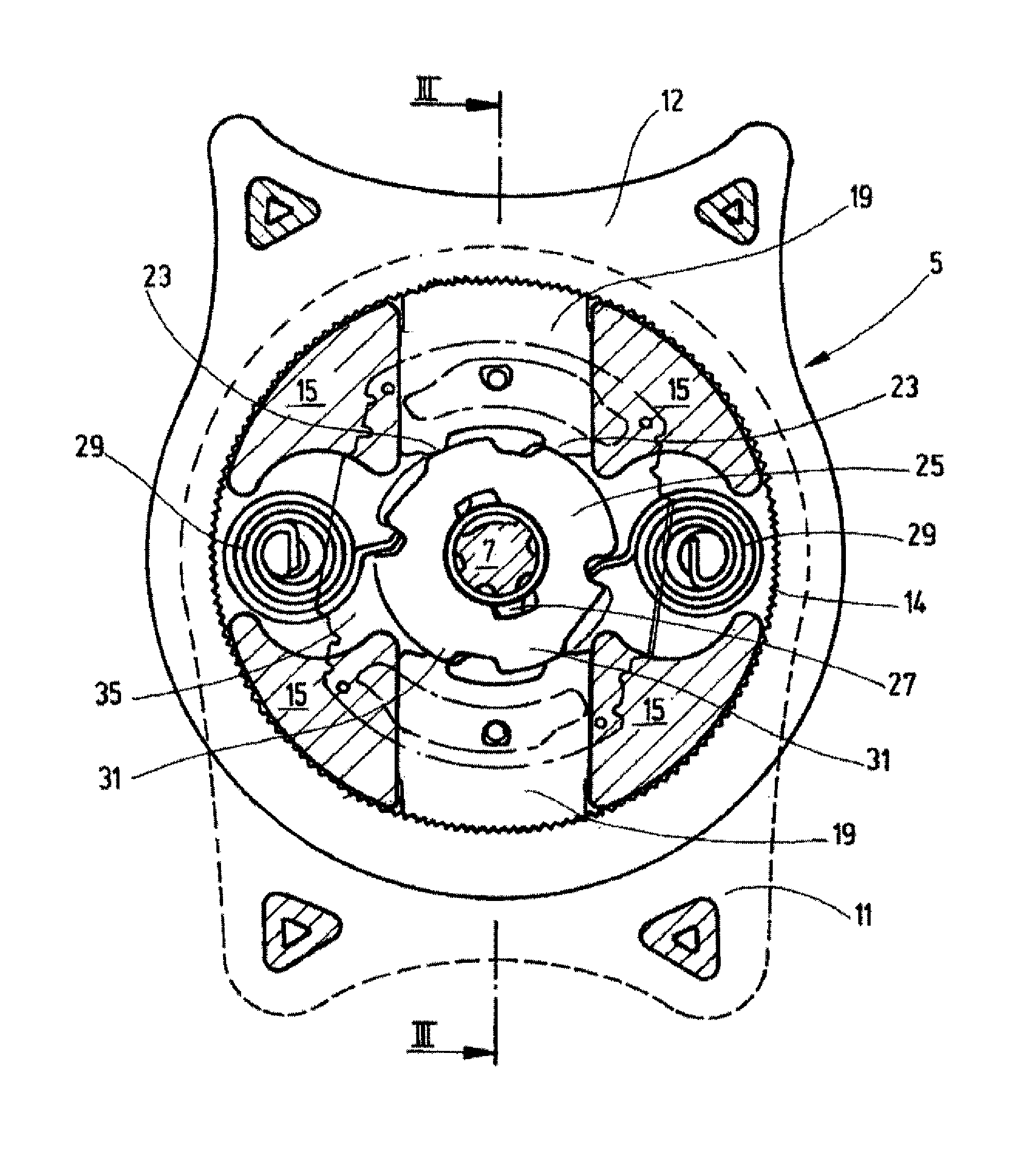 Vehicle seat and recliner fitting for vehicle seat