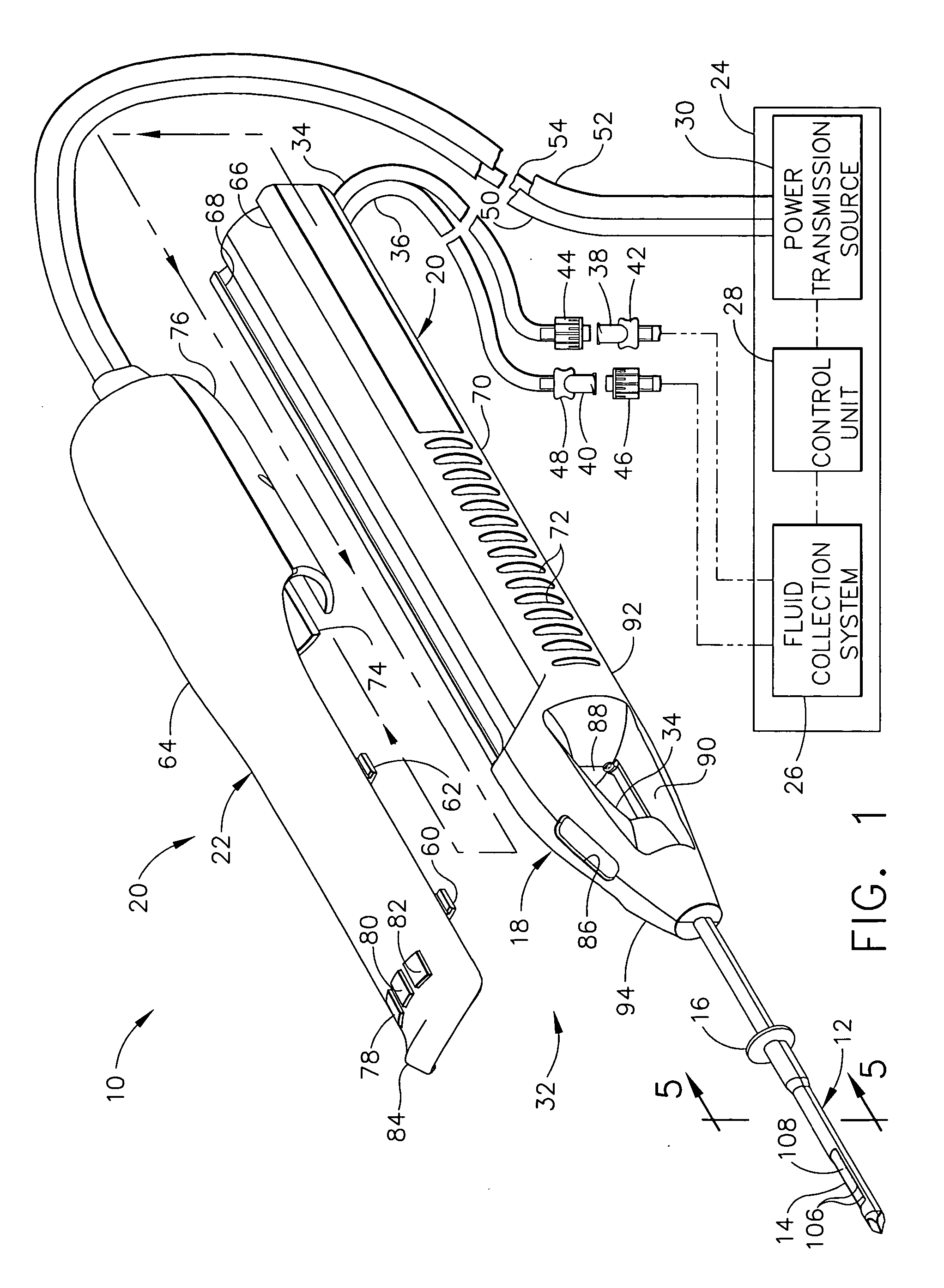 Biopsy device incorporating an adjustable probe sleeve