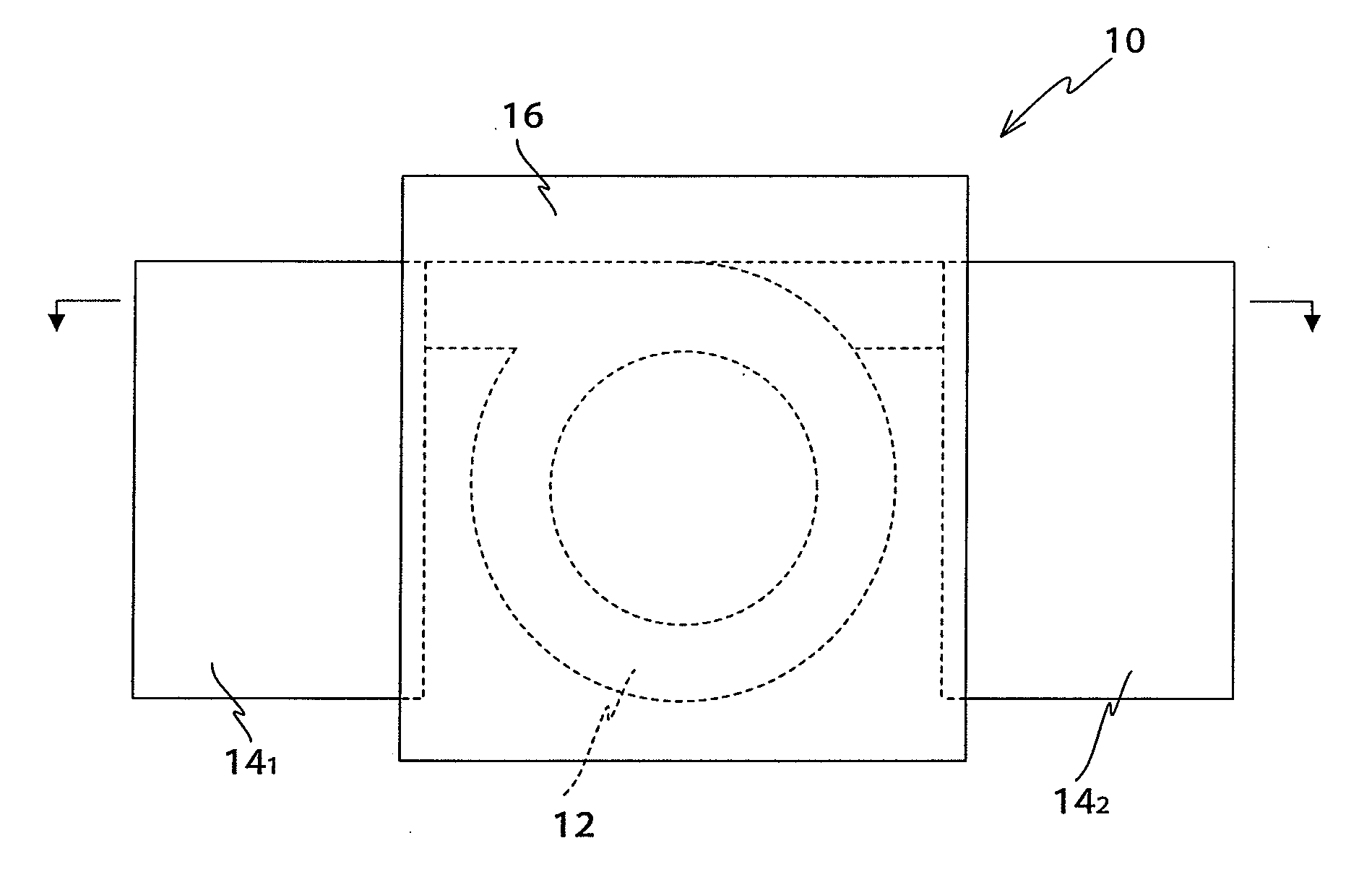 Composite magnetic material and magnetic element