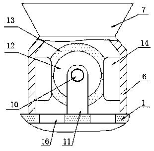 A processing device for LED encapsulation glue