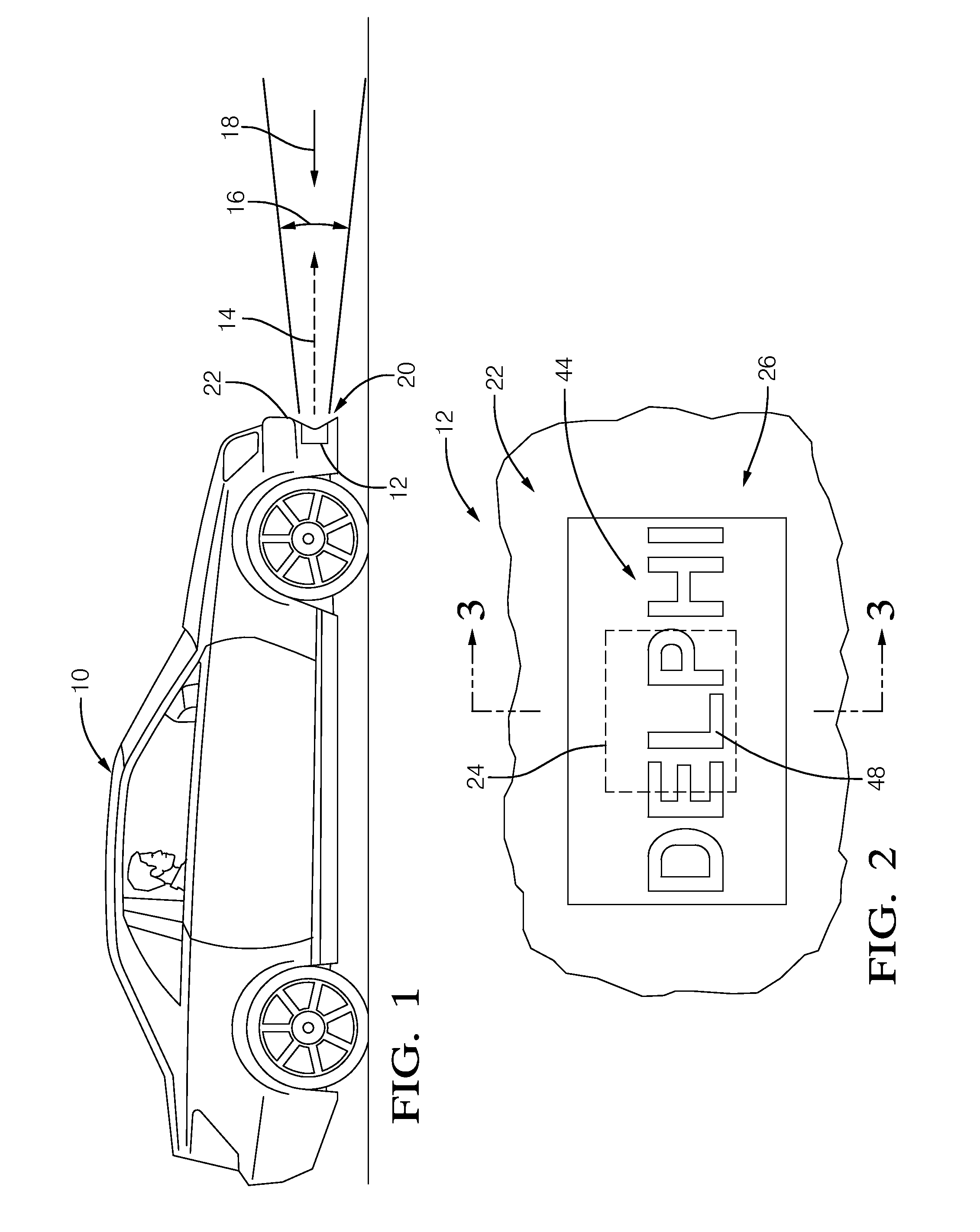 Radome for a radar sensor assembly