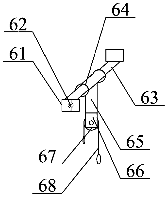 Orthopedic traction device having protection function