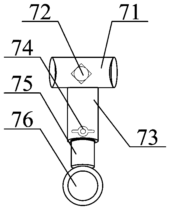 Orthopedic traction device having protection function