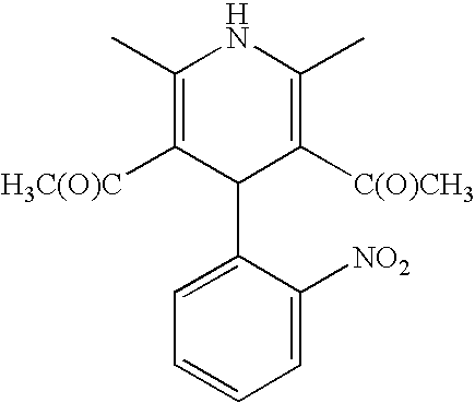 Novel nifedipine compositions