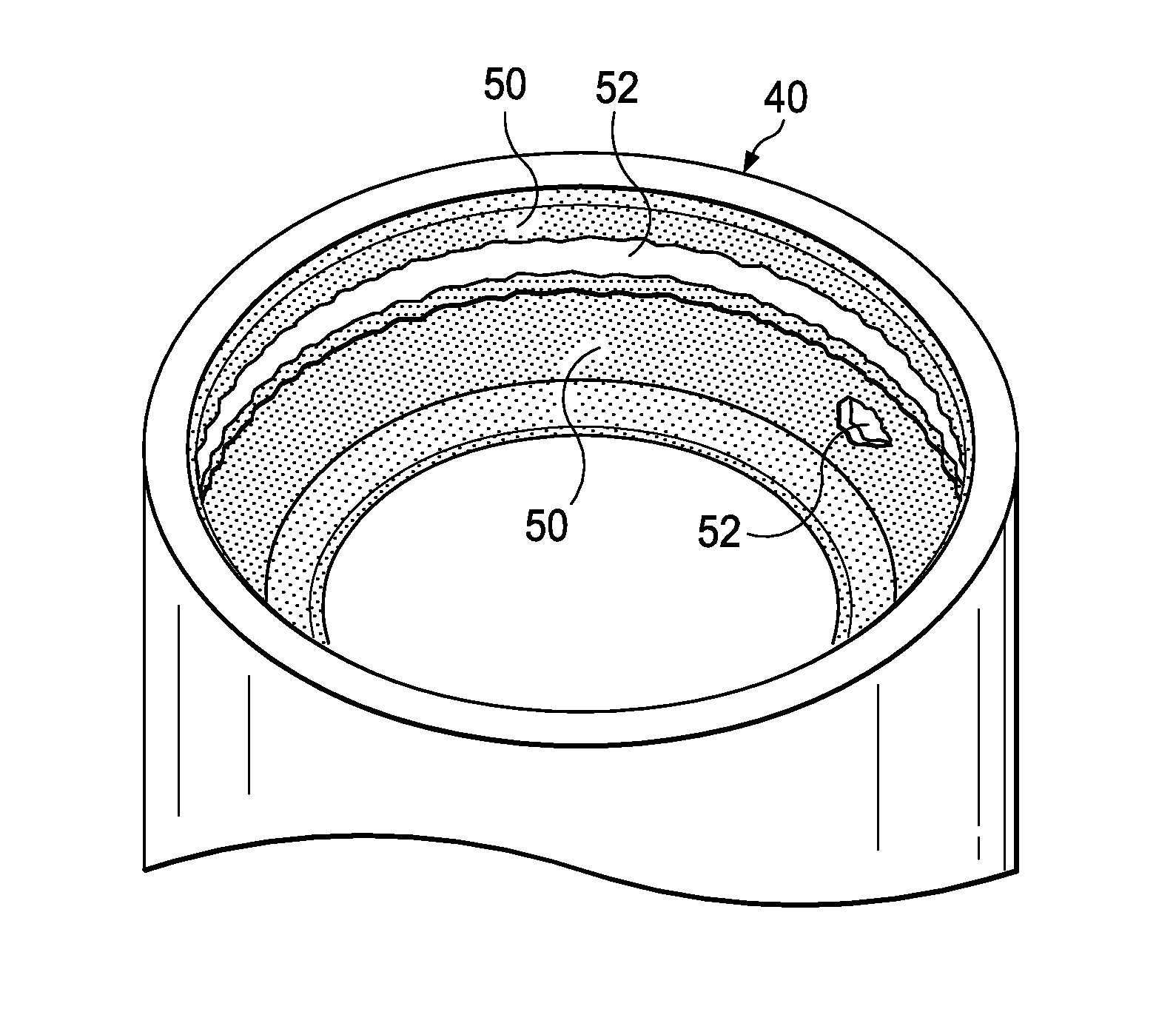 Structure for Preventing Peeling of Reaction Product, Process for Its Production and Process for the Production of a Semiconductor Device Using the Structure