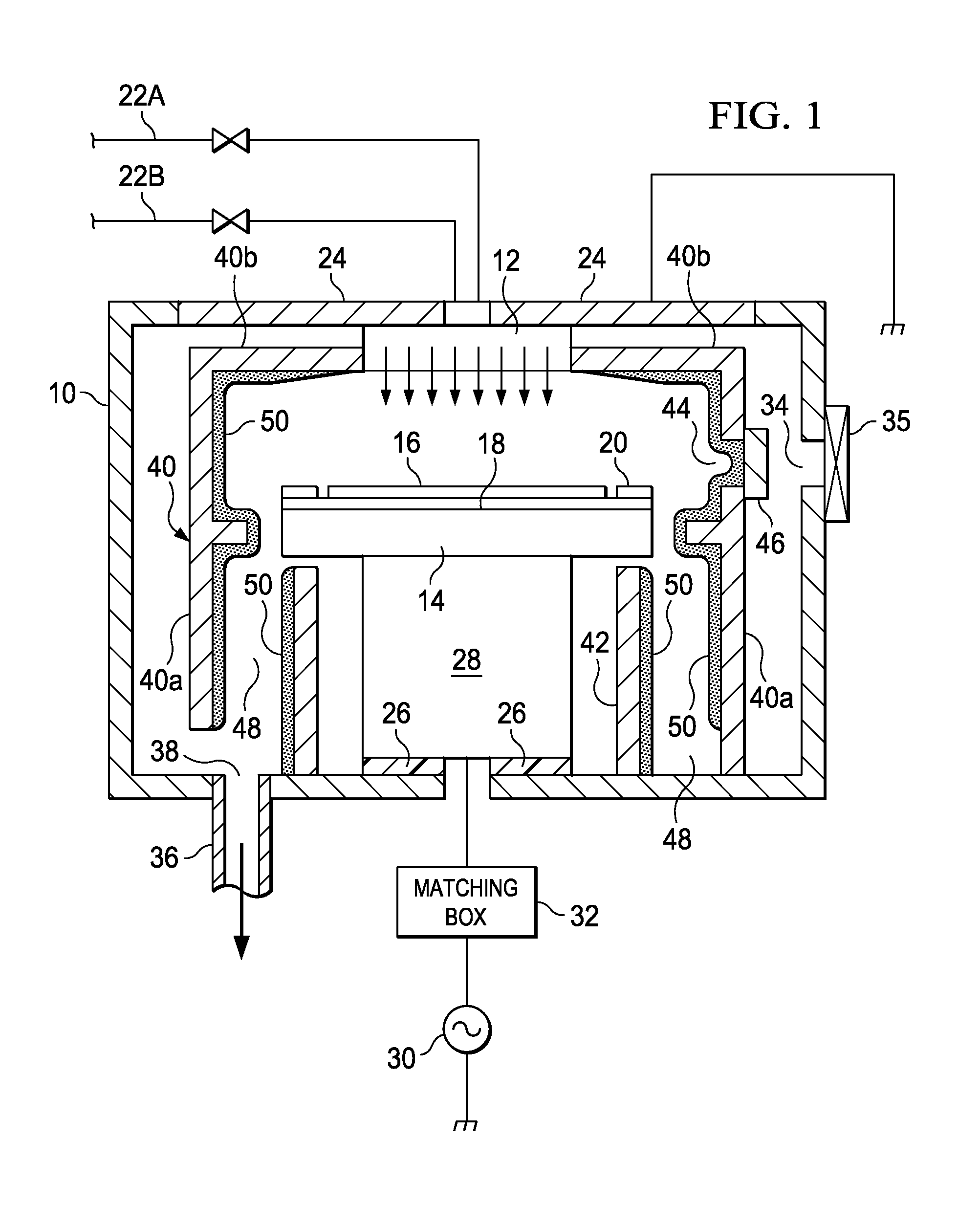 Structure for Preventing Peeling of Reaction Product, Process for Its Production and Process for the Production of a Semiconductor Device Using the Structure