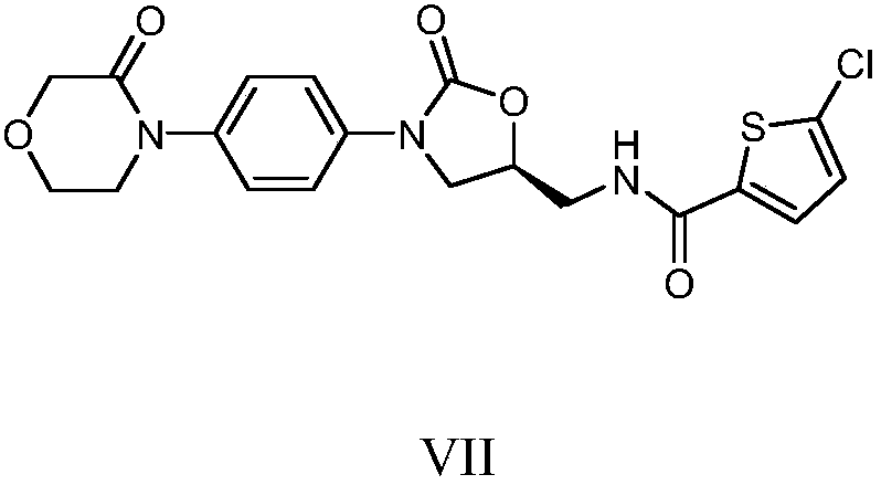 Preparation method and use of rivaroxaban intermediate