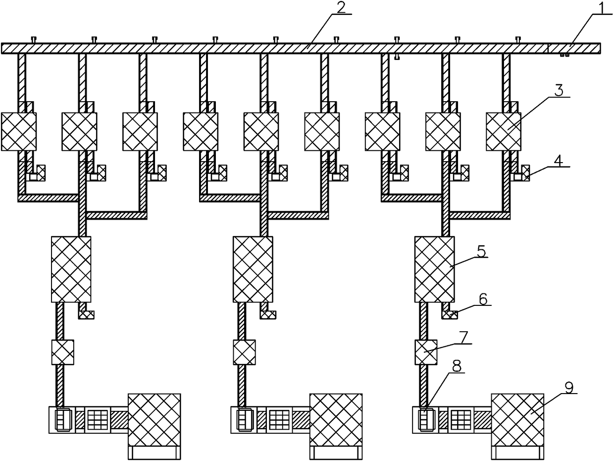 Internet-of-things-based intelligent integrated production equipment for detection and packaging of engineering tools and method of equipment