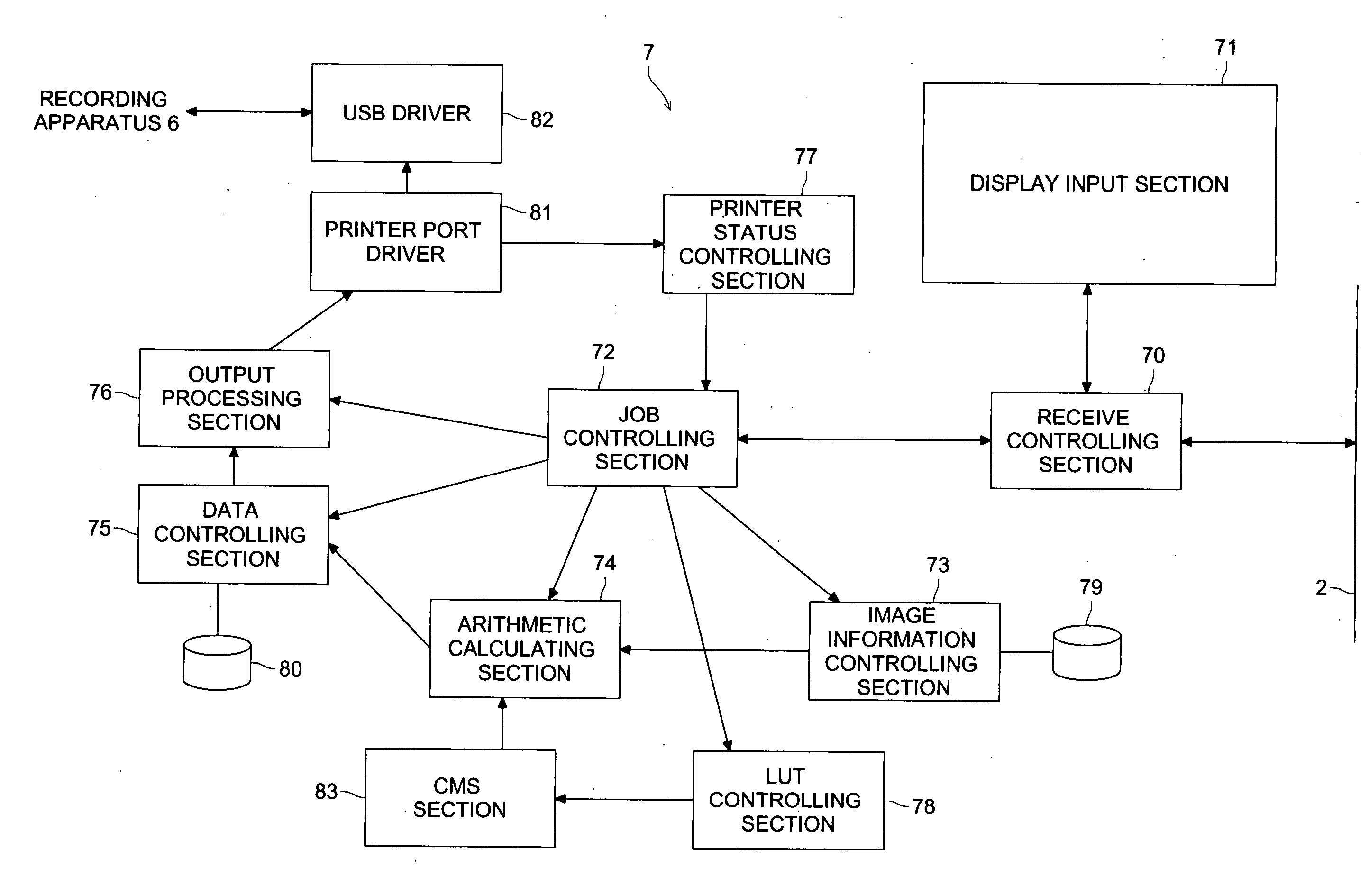 Image-processing apparatus, image-recording apparatus and image-recording system