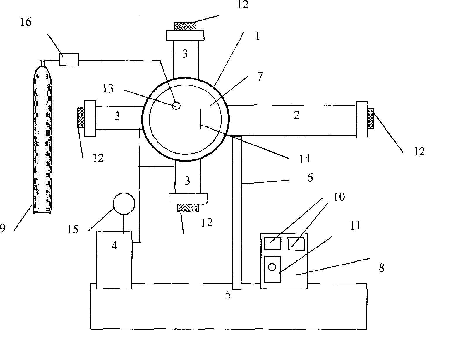 High-temperature high-pressure multifunctional horizontal well damage appraisement instrument