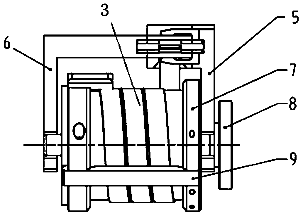 Positioning CT detecting tool for strip cable workpiece