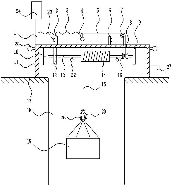 Mineral transportation device for mining