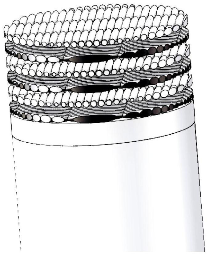 Novel thermal barrier coating with high heat-insulating property and preparation process of novel thermal barrier coating