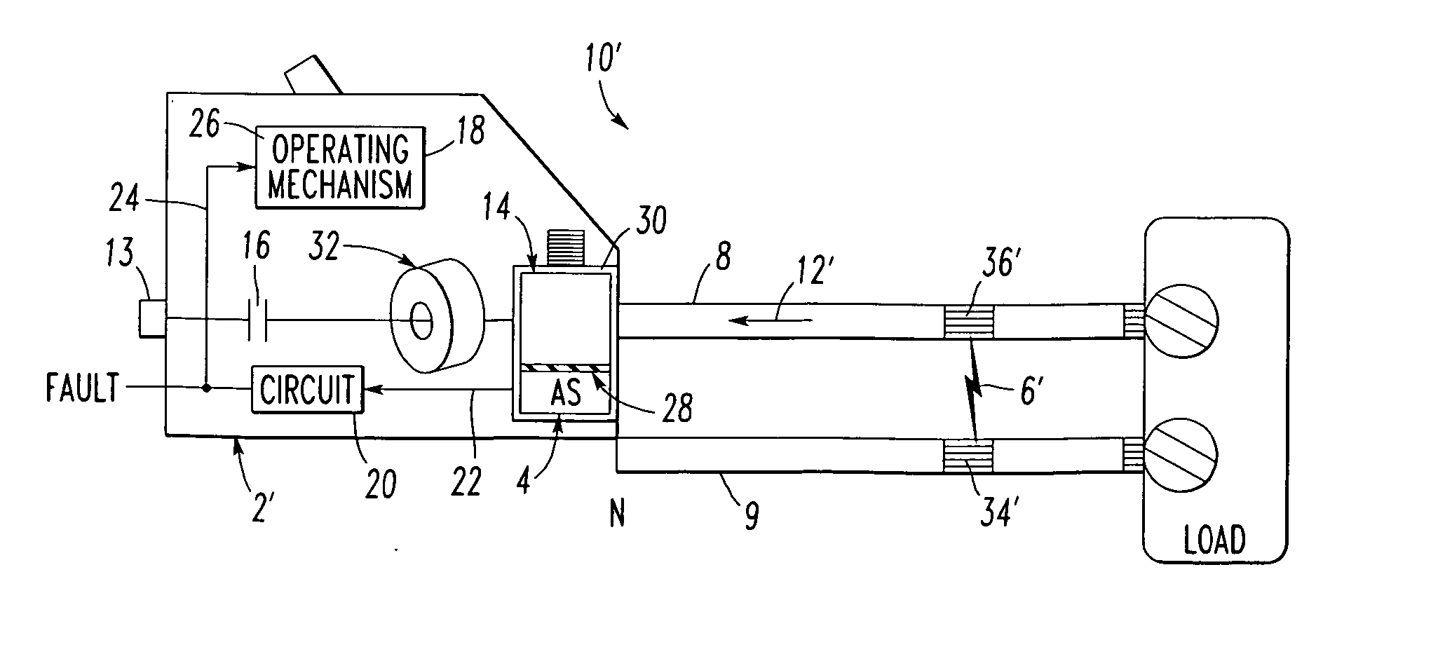 Electrical switching apparatus and method including fault detection employing acoustic signature