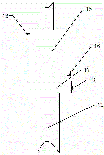 Slurry pump cylinder sleeve internal surface electroplating restoration anode rotation vibrating apparatus