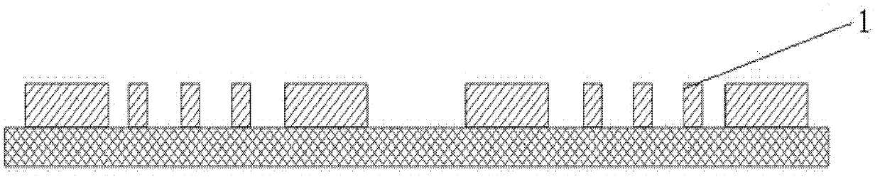 Miniature three-dimension electric field sensor based on flexible substrate and preparation method thereof