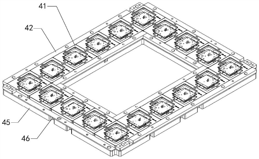 On-line heating device of IGBT (Insulated Gate Bipolar Translator) module