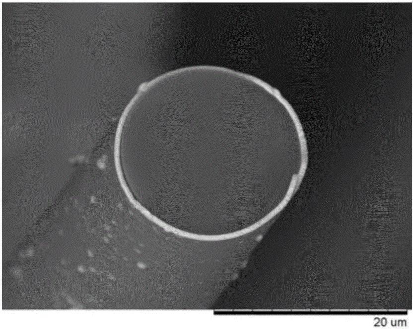 Method for nickel electroplating on surfaces of Sic fibers