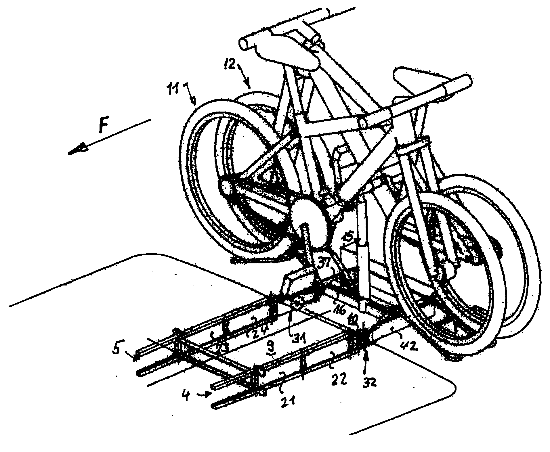 Load carrier for motor vehicles