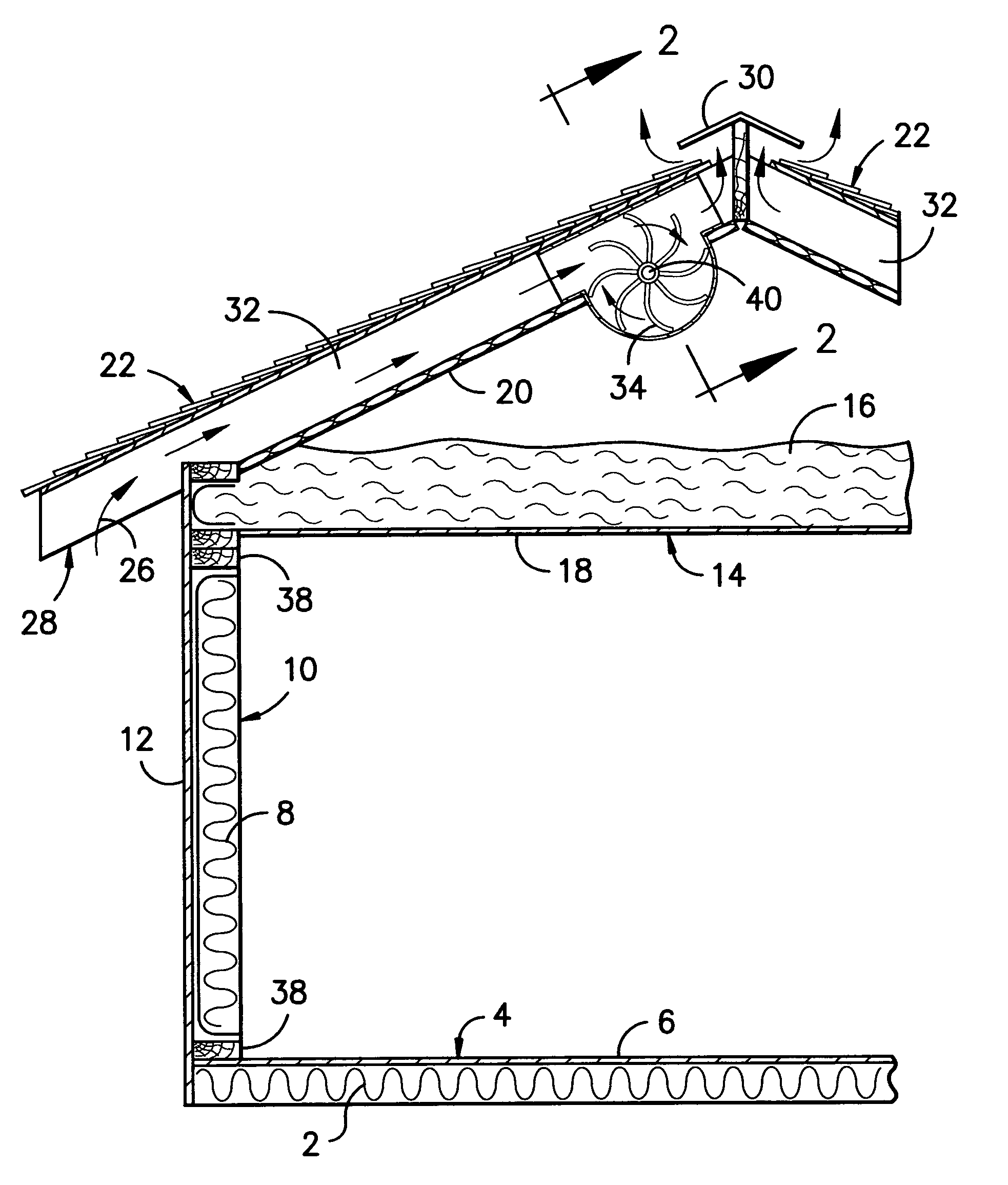 Insulation and power generation system for buildings