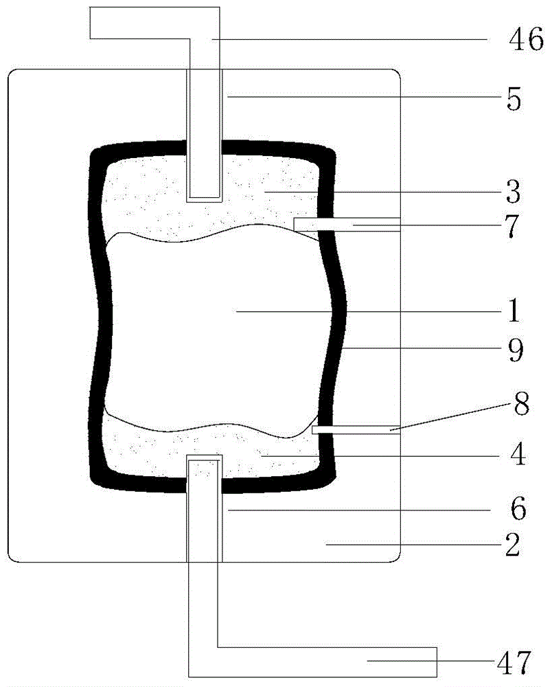 A raw coal transparent pouring part, preparation method and permeability test device