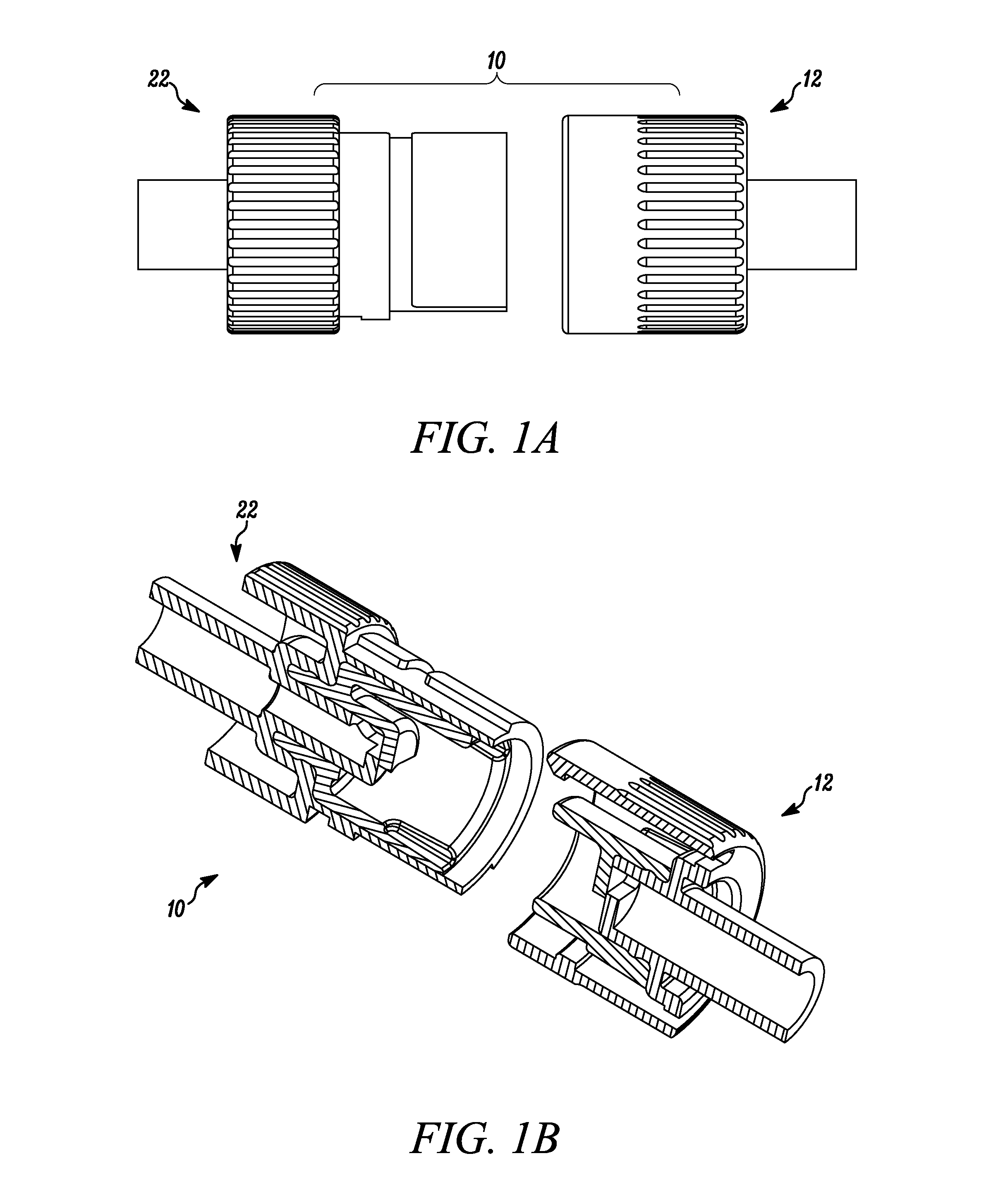 Connector and related method