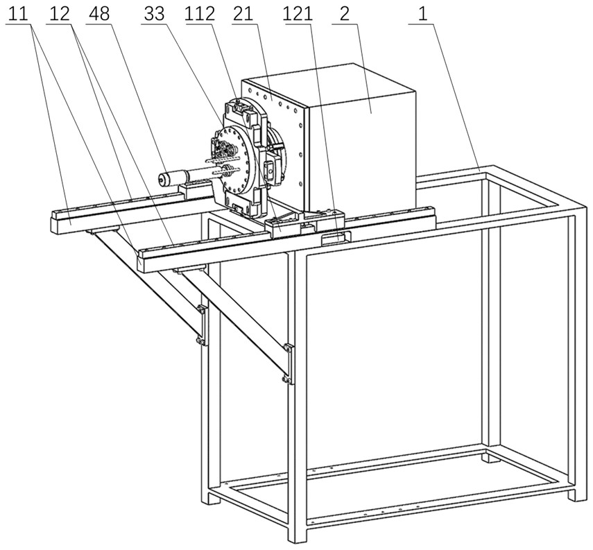 A low-pressure flash pyrolysis flow tube reaction device based on a continuous molecular beam source