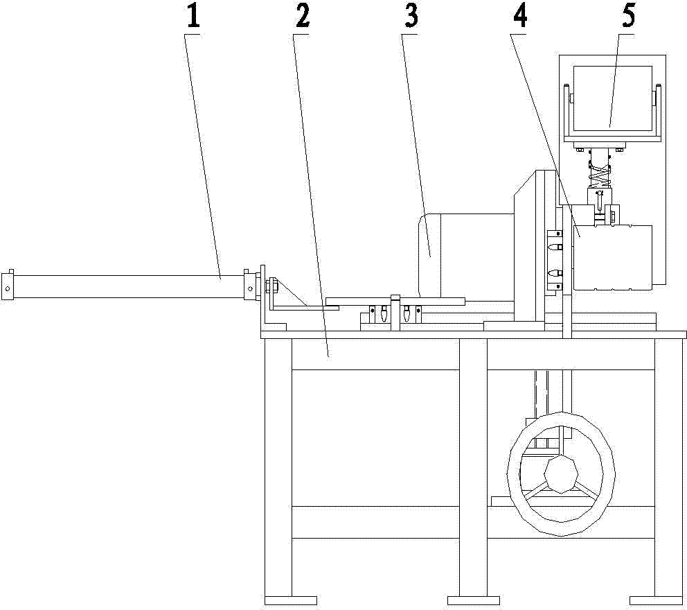 Direct-pushing automatic bottom rubbing machine for disc-type porcelain