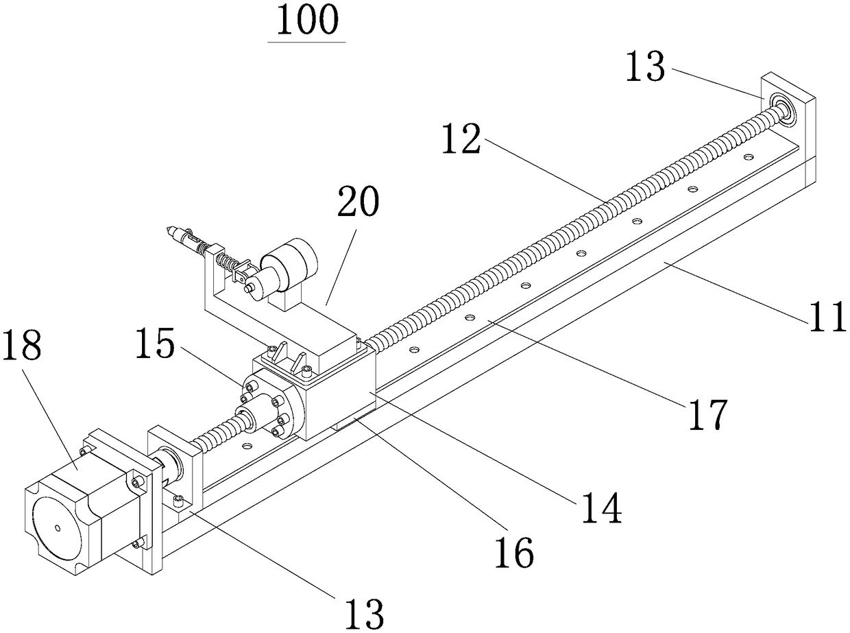 Electric displacement scriber and setting-out method of pipeline intersecting lines